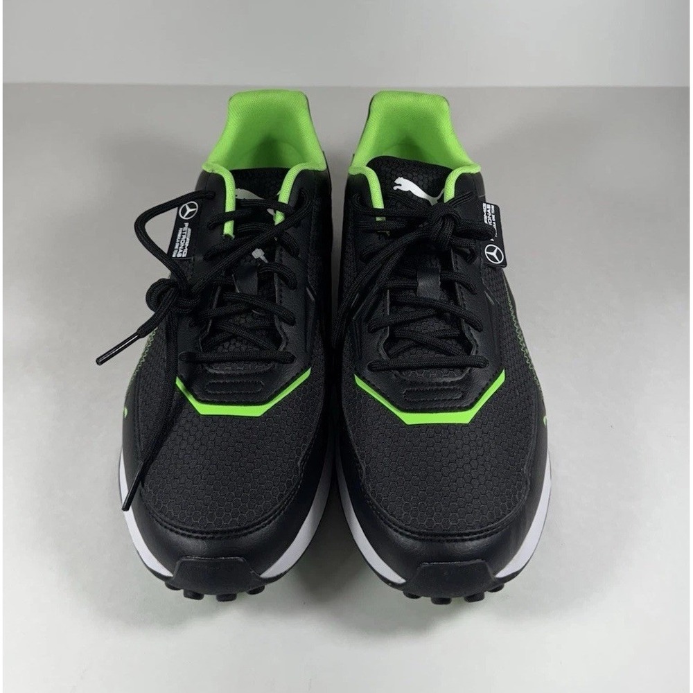PUMA x Mercedes-AMG Petronas F1 SpeedFusion Shoes Black Men's 10 *NEW* 308427-01 - Picture 2 of 10
